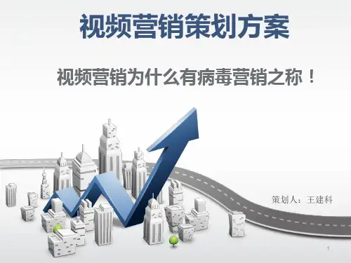 视频营销策划方案PPT幻灯片