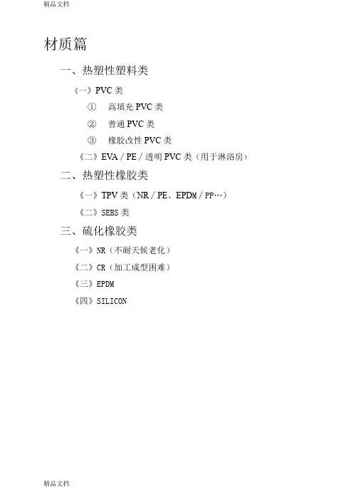 (整理)密封胶条培训.