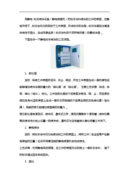 静电粉末喷涂的工艺流程