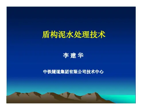 盾构泥水处理技术(李建华改) [兼容模式]