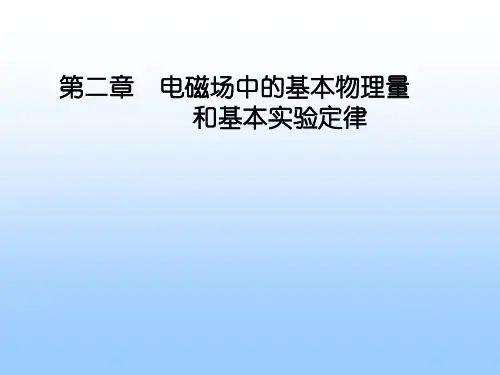 电磁场与电磁波(第二章)