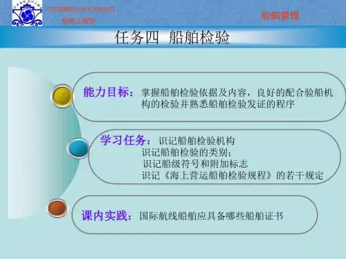 项目4_4.4船舶检验.