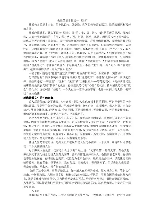 佛教教义