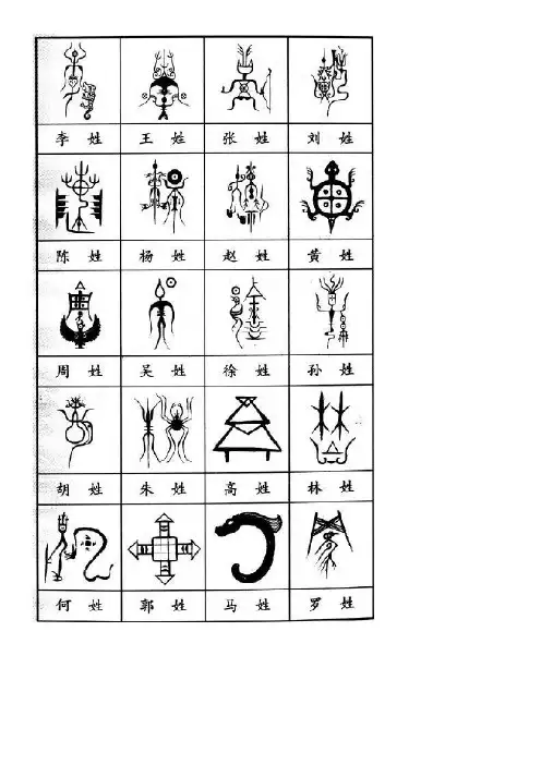 百家姓图腾