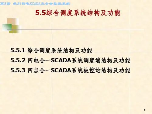 综合调度系统结构及功能PPT课件