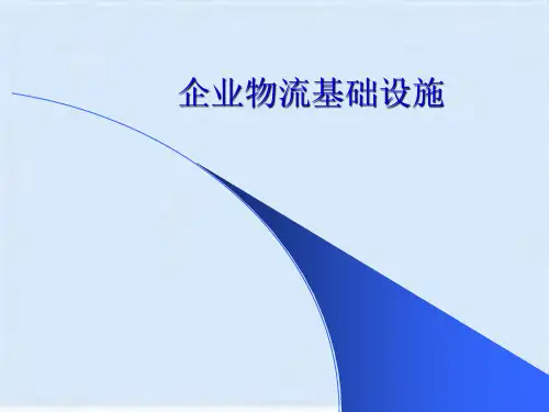 企业物流基础设施(共8张PPT)