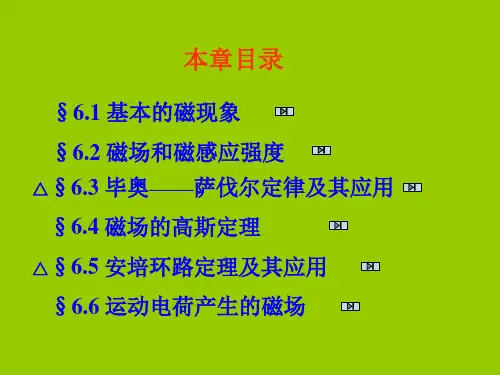 第七八章稳恒磁场解读