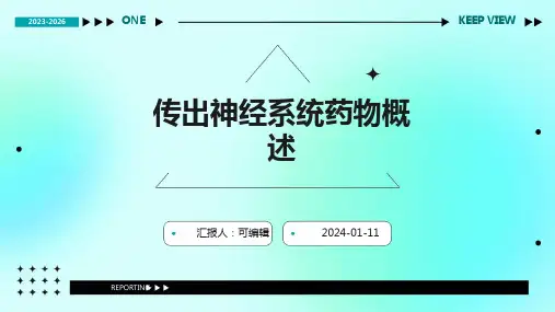 传出神经系统药物概述