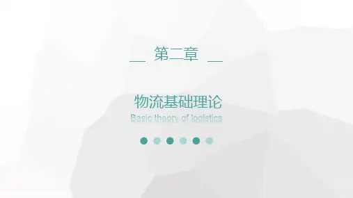 第二章  物流基础理论  (《电子商务物流管理》PPT课件)