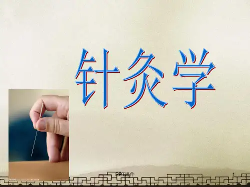 针灸学  ppt课件