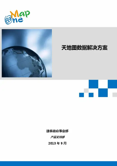 天地图数据解决方案