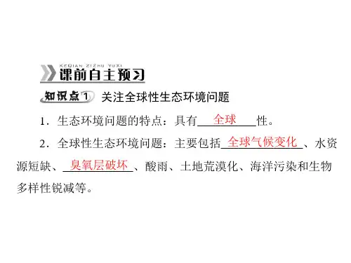 保护我们共同的家园ppt课件全面版