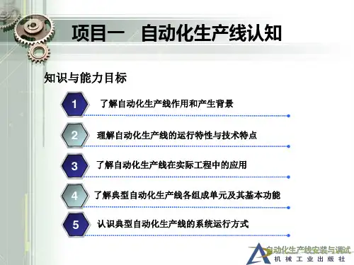 自动化生产线认知
