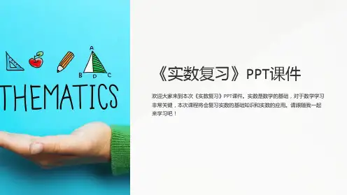 《实数复习》课件