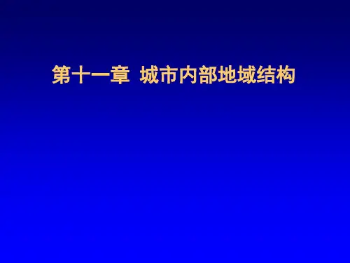 chapter11城市内部地域结构