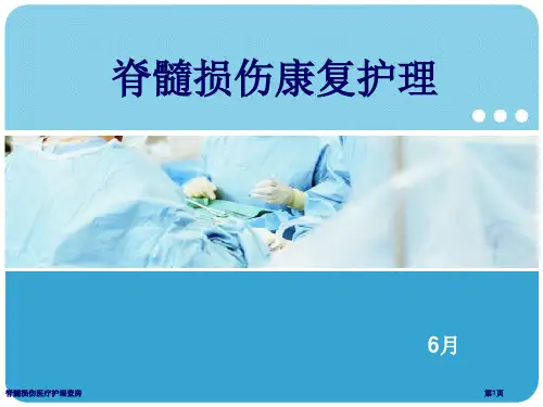 脊髓损伤医疗护理查房