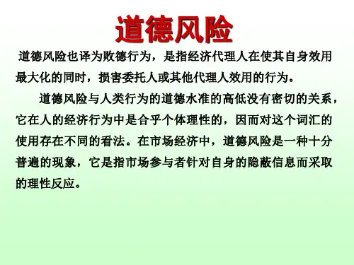 道德风险