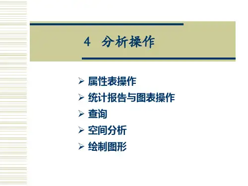 ArcGIS 软件基础ppt 示例