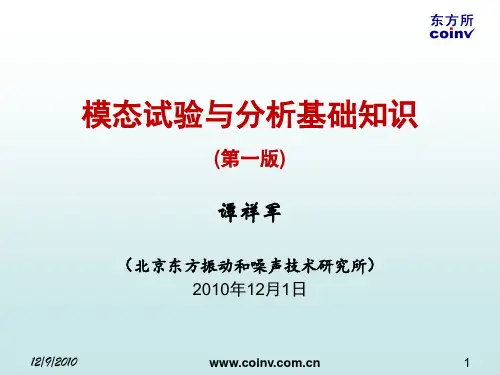 东方所培训教程之模态基础