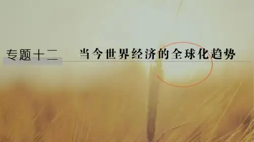 2019届高考历史人民江苏版一轮复习课件：专题十二 第2