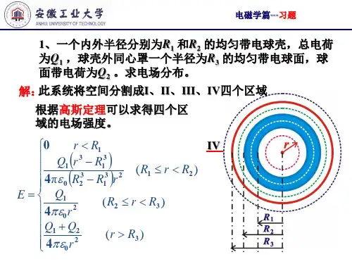 大学物理 电势求解