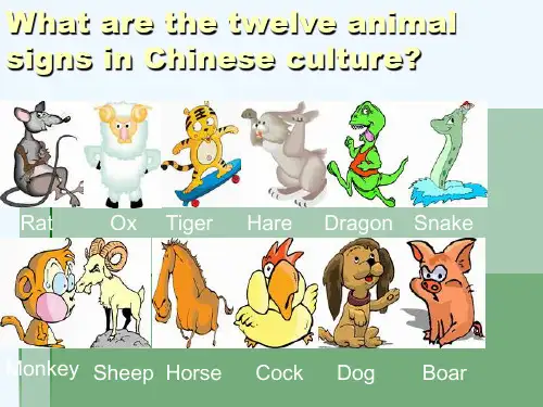 初级笔译开讲英语中与动物有关的谚语ppt课件
