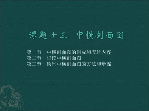中横剖面图.