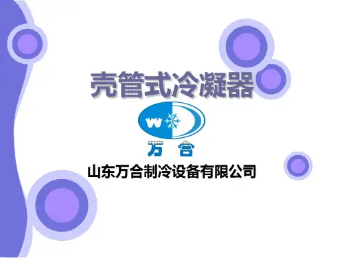壳管式冷凝器