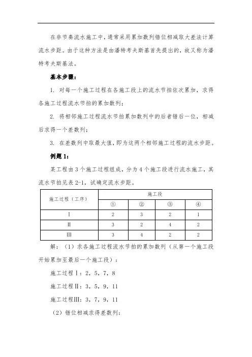 累加数列错位相减取大差法案例详解