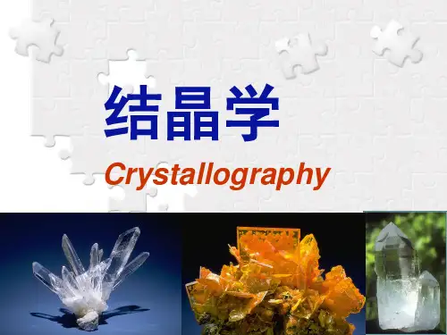 结晶学2晶体的对称