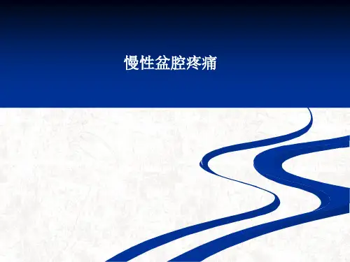 慢性盆腔疼痛PPT课件