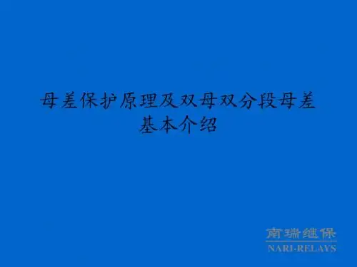 母差保护讲课课件
