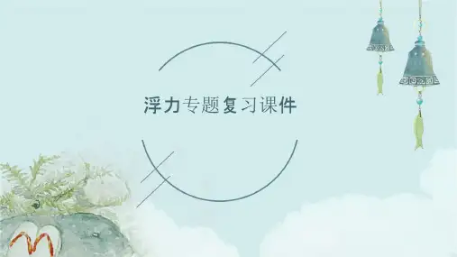 浮力专题复习课件