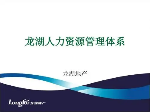 龙湖地产人力资源体系