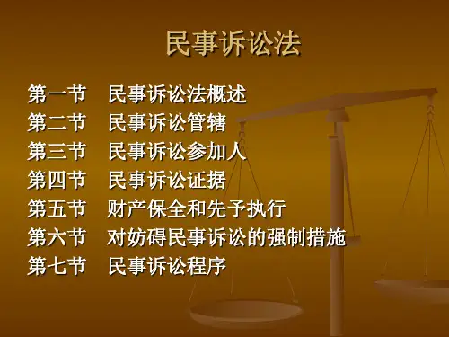 民事诉讼法ppt