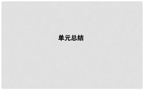 高考历史一轮复习 第七单元 西方人文精神的发展与近代以来世界科学、文艺发展历程单元总结课件