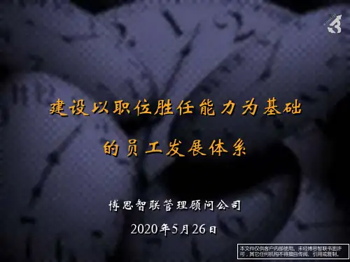 博思智联-三联集团-员工发展方案