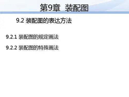 9.2 装配图的表达方法[5页]