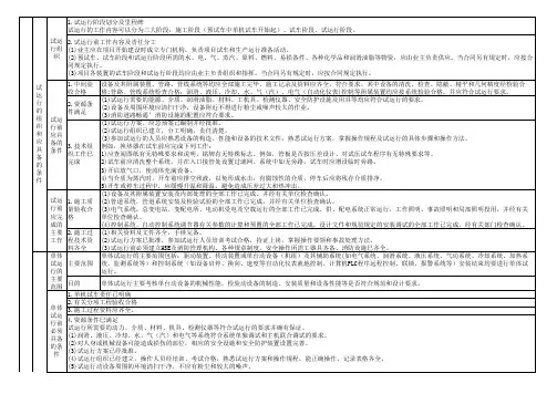 2018版一级建造师机电工程试运行管理