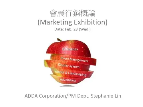 会展行销概论(MarketingExhibition)