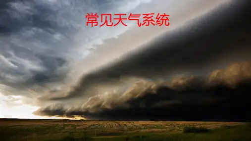 常见天气系统ppt54 人教课标版优质课件