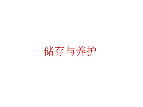 《储存与养护》PPT课件