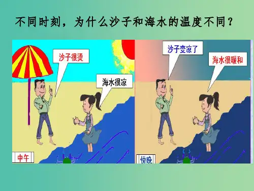 九年级物理全册 13.3 比热容课件 新人教版