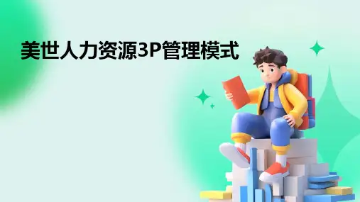 美世人力资源3P管理模式(2024)