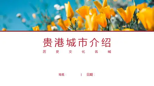 贵港介绍-贵港简介PPT(经典版)