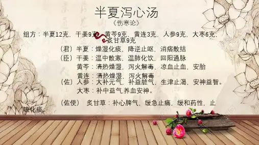 半夏泻心汤