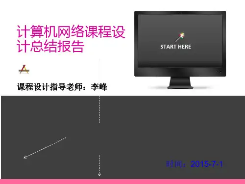 计算机网络课程设计总结报告精品PPT课件