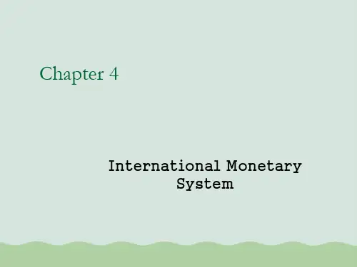 国际金融英文版PPT(共46页)