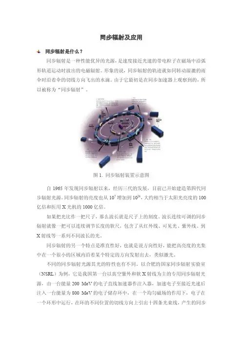 同步辐射及应用