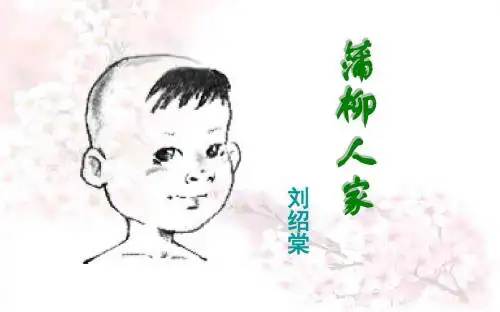 6  蒲柳人家  课件(37张PPT)